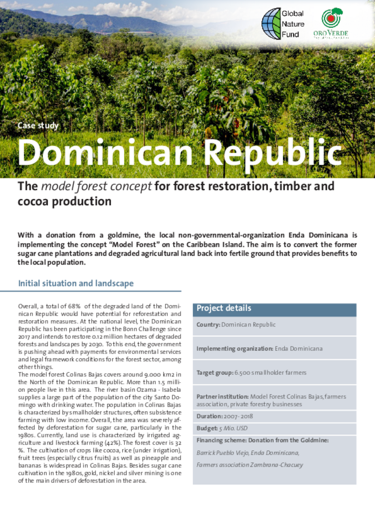 Case Study Dominican Republic
